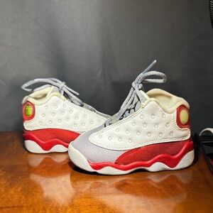 Nike Air Jordan Retro Grey toe 2014 white red and grey 5C